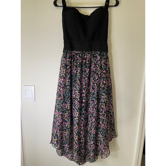 No Boundaries Dresses & Skirts - No Boundaries Strapless Floral Sundress